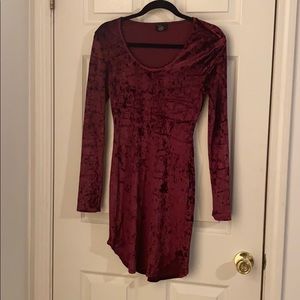 Rue21 Red Velvet Holiday Dress